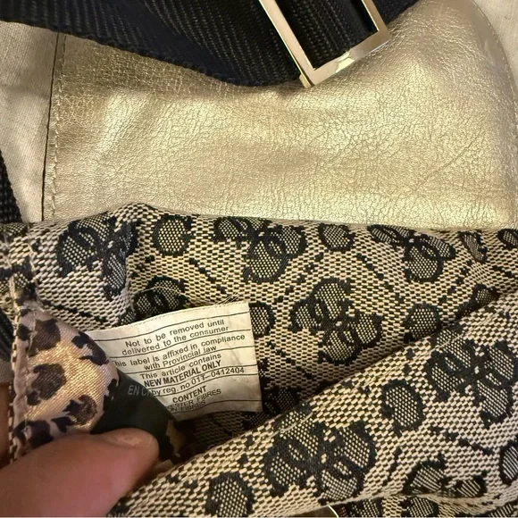 GUESS Black and Brown Women Belt bag vintage - Picture 9 of 10